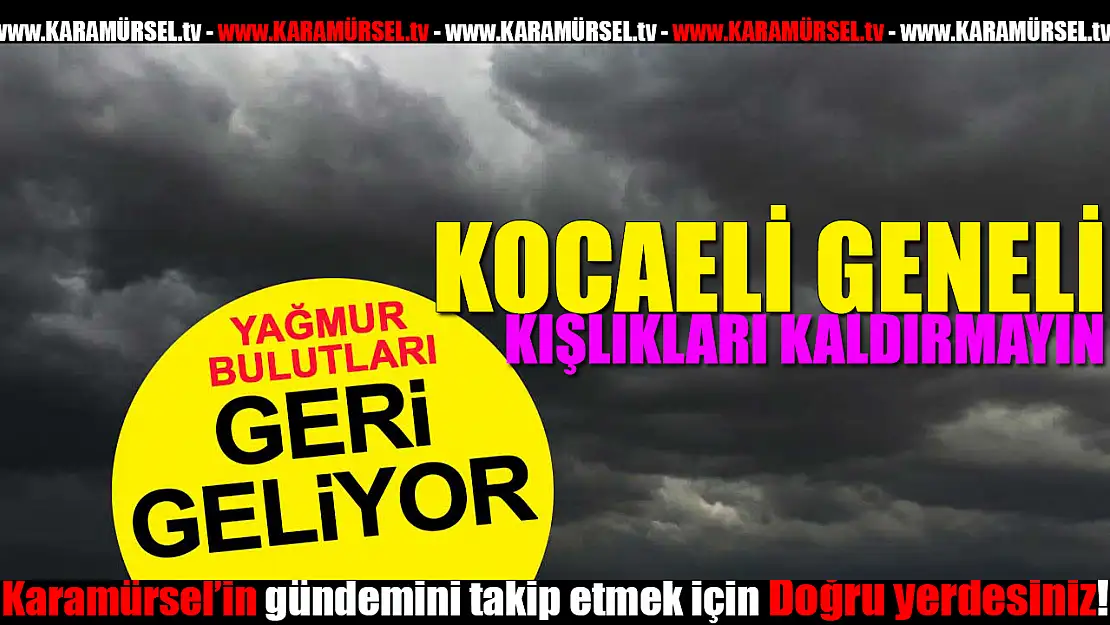 Soğuklar geri geliyor!