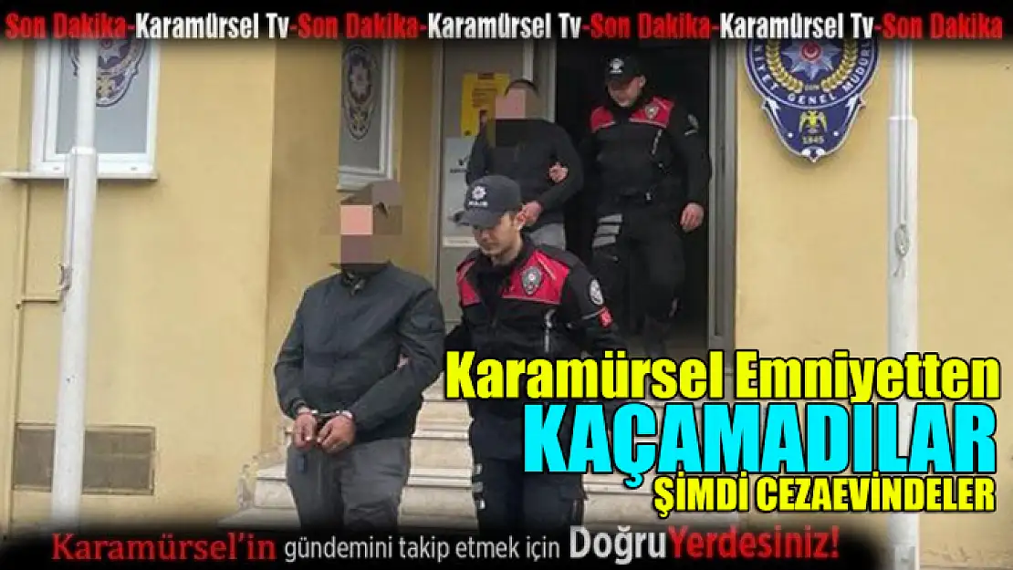 Suçlular Karamürsel'de yakalandı