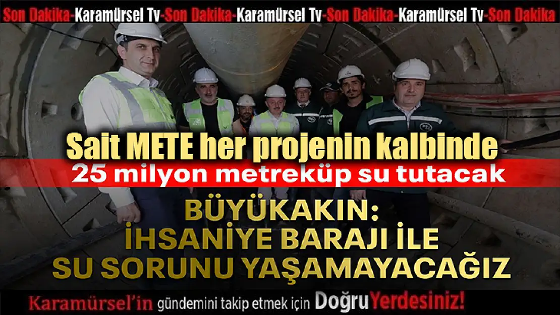 Tahir Büyükakın ve Sait Mete ilçenin kaderini değiştirdi