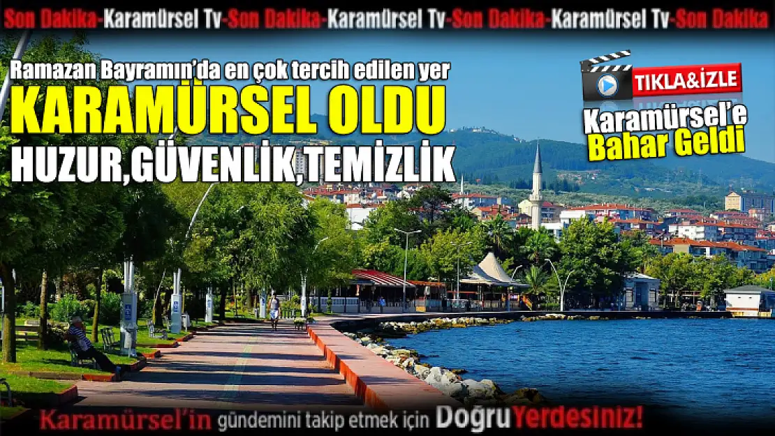 Tatilin gözdesi Karamürsel oldu!