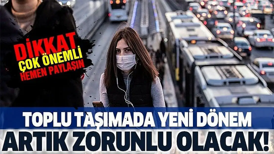 Toplu taşımada yeni dönem! HES kodu zorunlu oldu