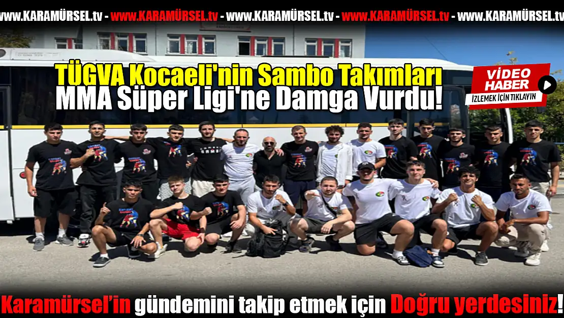 TÜGVA Kocaeli MMA Süper Ligi'ne Damga Vurdu!