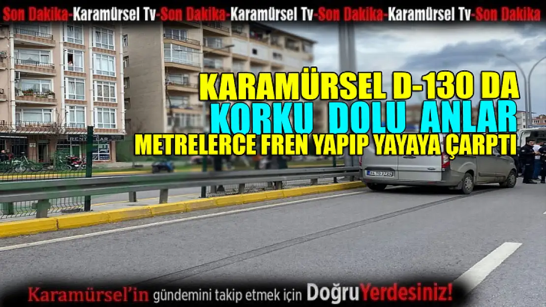 Yoldan karşıya geçen vatandaş ezildi !