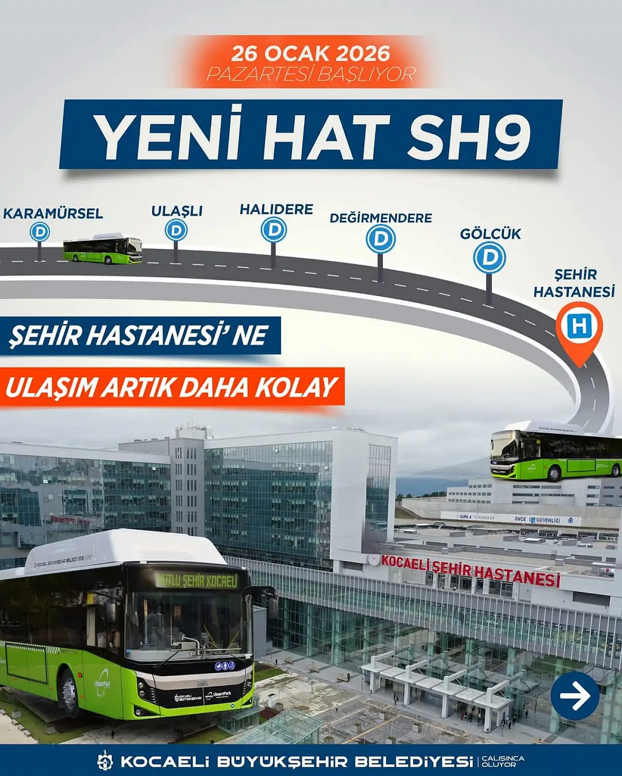 Karamürsel'den Şehir Hastanesi'ne Çile Bitiyor