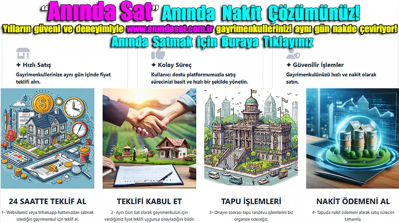 ANINDA SAT İNTERNET SİTESİ HİZMETE AÇILDI