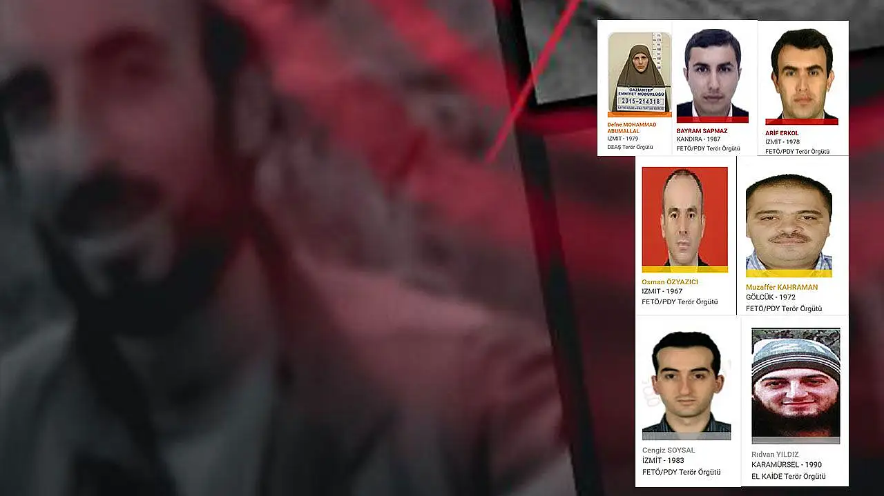 Terör Listesinde Kocaeli'den 7 İsmin 3'ü Karamürsel'den