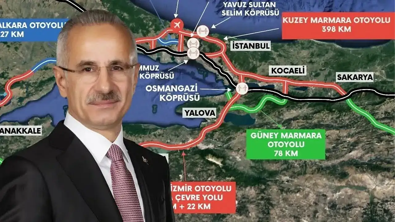 Güney Marmara Otoyolu Geliyor!