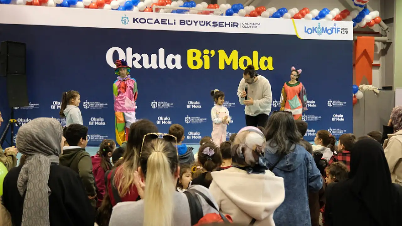 Karamürsel'de Yarıyıl Neşesi: 'Okula Bi' Mola'