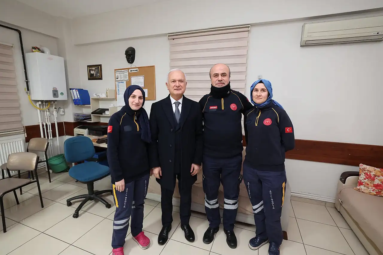 Çalık Yeni Yılı Görev Başındaki Kahramanlarla Karşıladı.