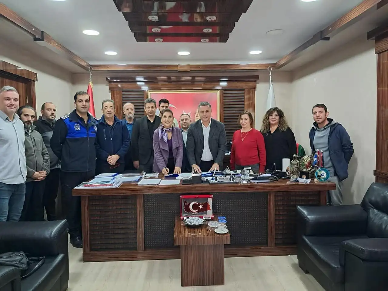 Kaytazdere Belediyesi ile Tüm Bel-Sen Arasında İmzalar Atıldı