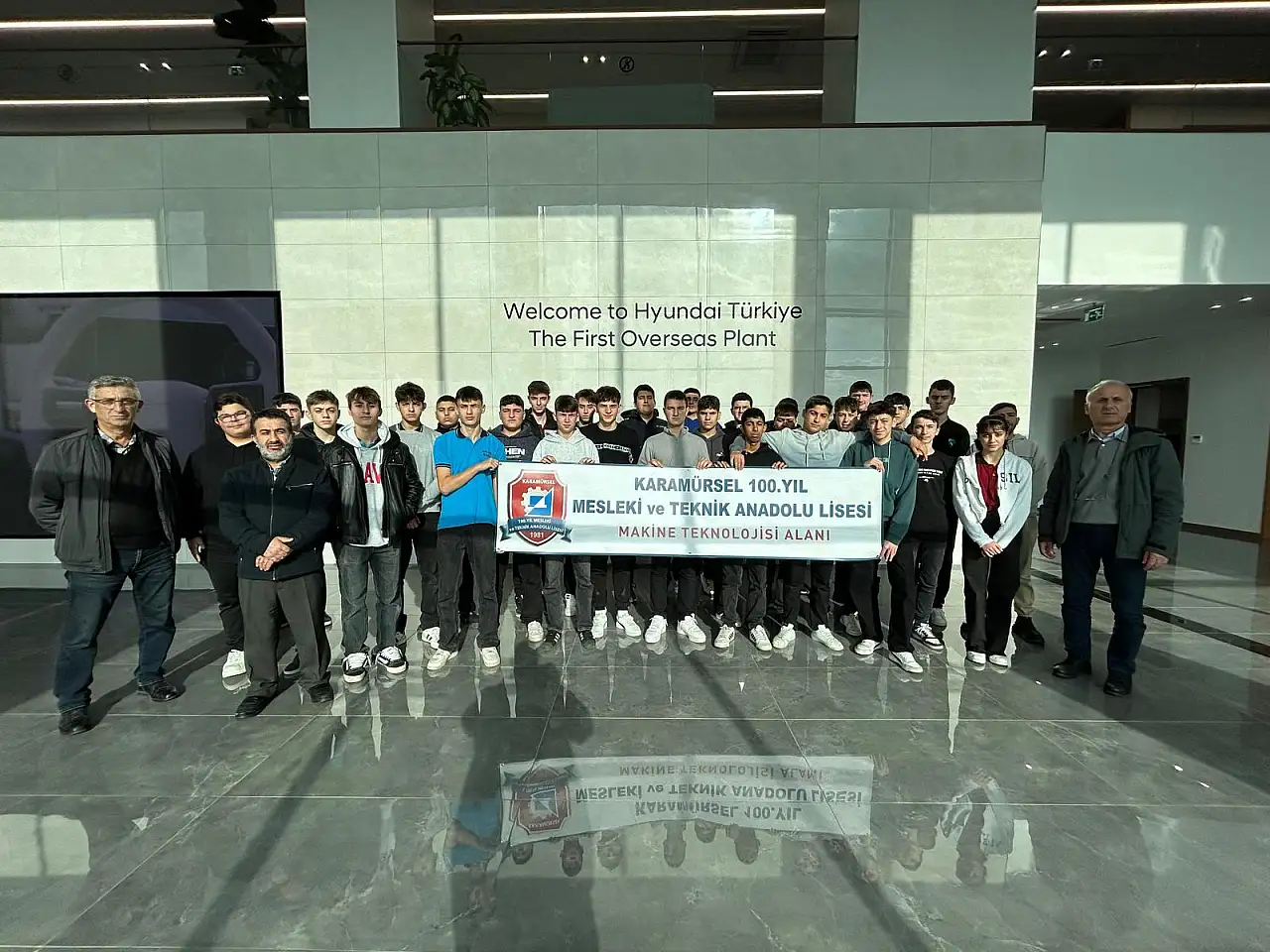 100. Yıl MTAL Öğrencilerinden Hyundai Assan'a Teknik Çıkarma: Eğitim ve Üretim Buluştu