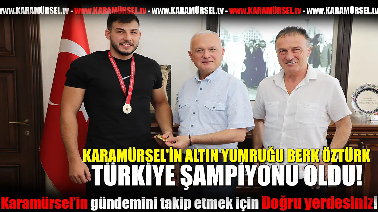 BERK ÖZTÜRK, TÜRKİYE ŞAMPİYONU OLDU!