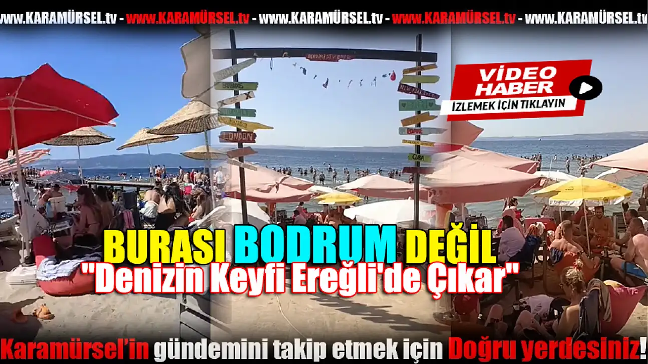 Denizin Keyfi Ereğli'de Çıkar