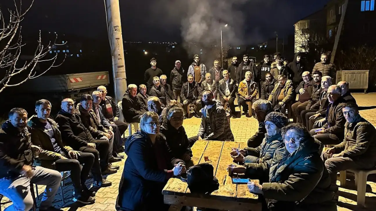 Doğan Çitil, dostluk ateşini yaktı