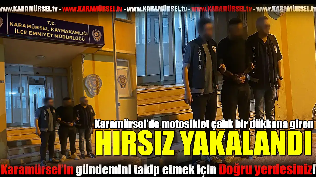 Hırsız Karamürsel'de yakalandı!
