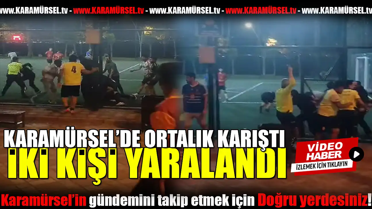 Karamürsel'de bıçaklı kavga 2 yaralı!