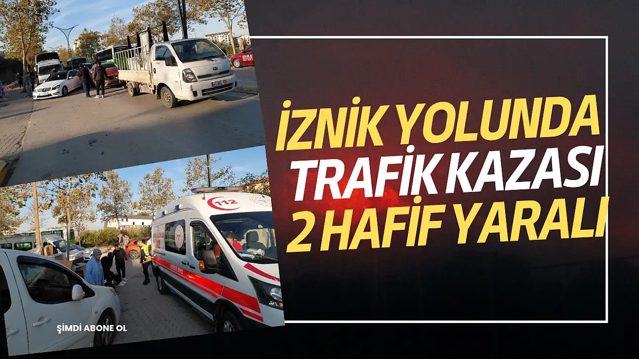 Karamürsel'de Trafik Kazası: 2 Yaralı