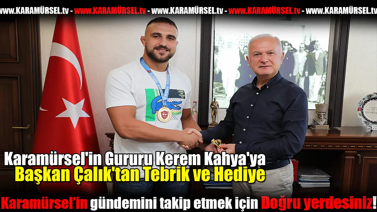 Karamürsel'in Gururu Kerem Kahya!