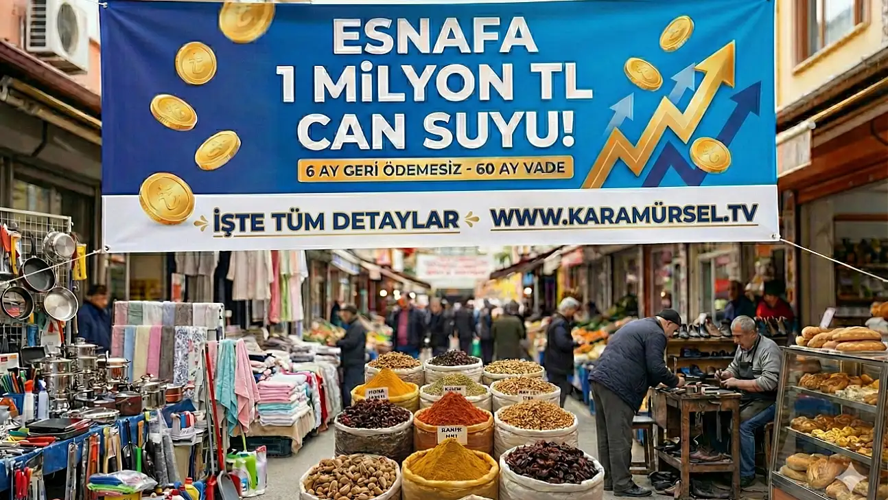 Küçük Esnafa 1 Milyon TL'lik 'Can Suyu' işte tüm detaylar