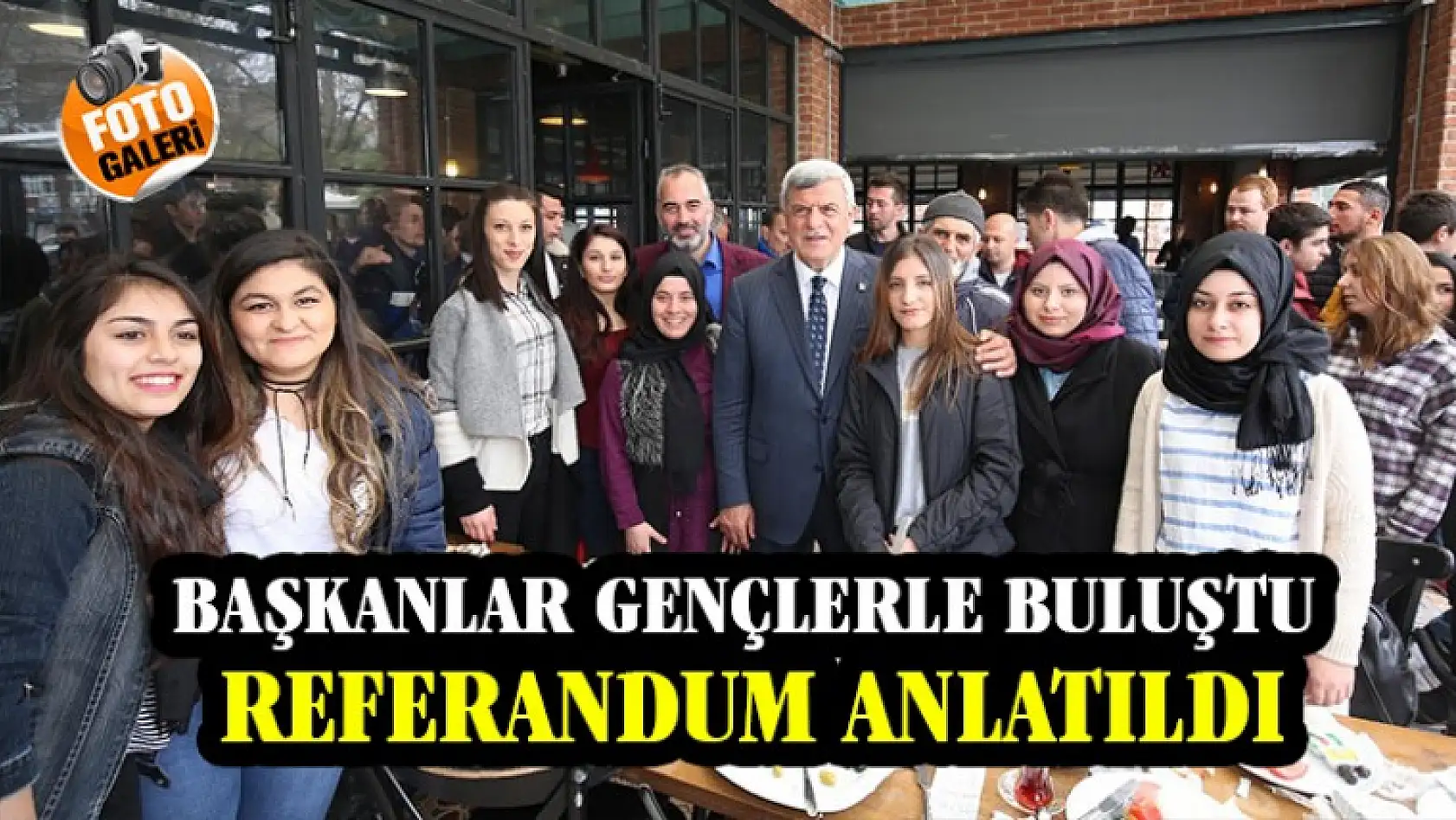 Başkanlar Gençlerle Buluştu