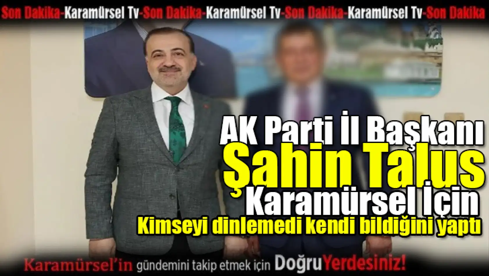 AK Parti Karamürsel İlçe Başkan Adayı Mecit Erdoğan Oldu