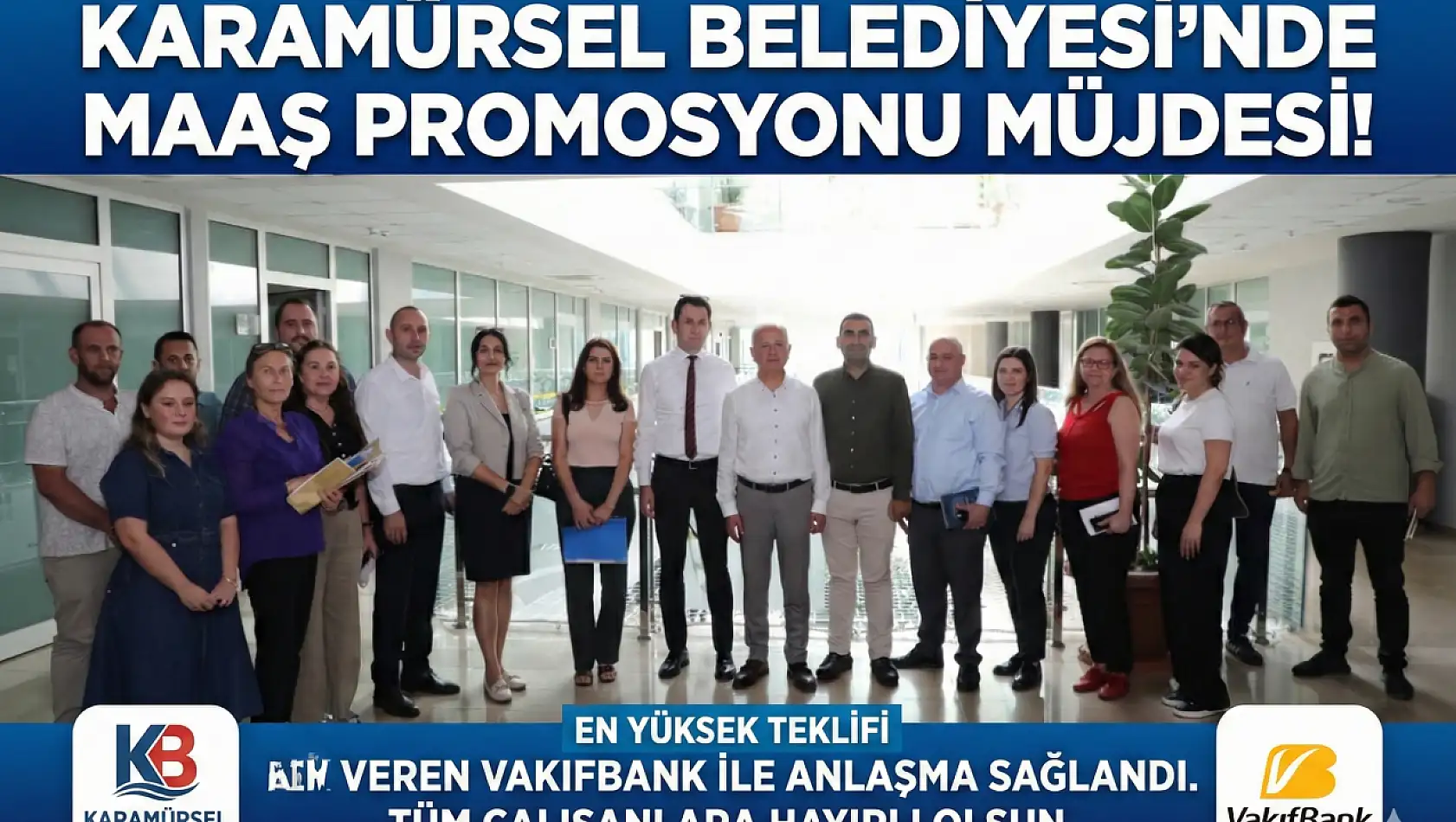 Belediye Çalışanlarına Promosyon Müjdesi