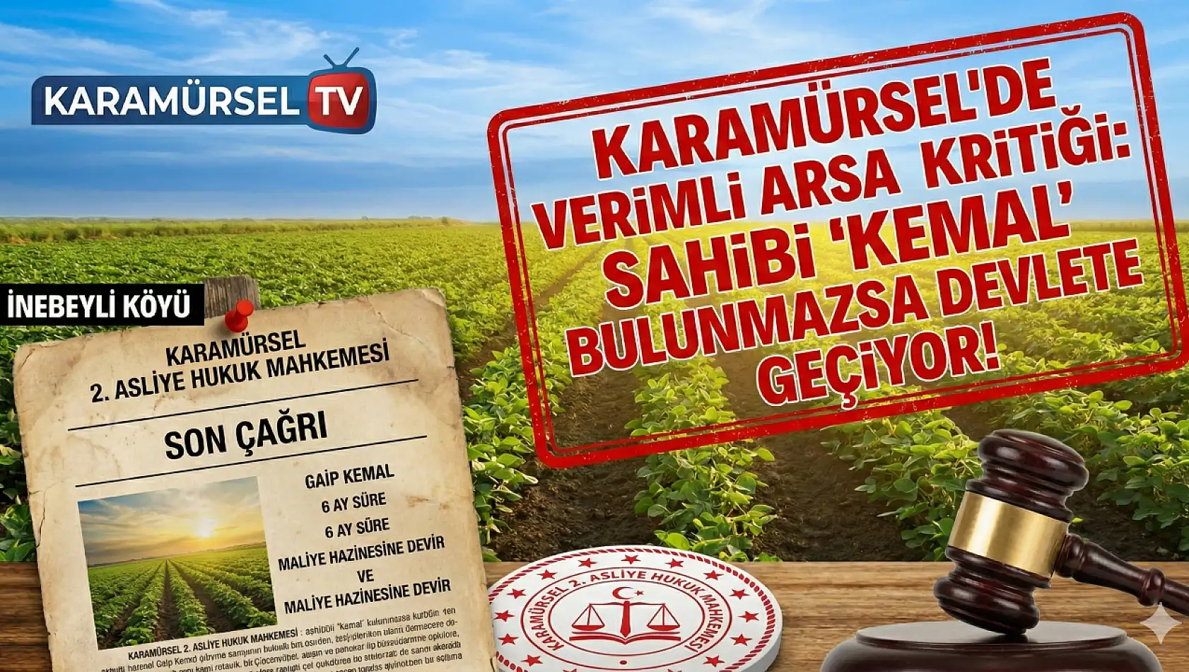Karamürsel'de Arsanın Sahibi Çıkmazsa Devlete Geçecek!