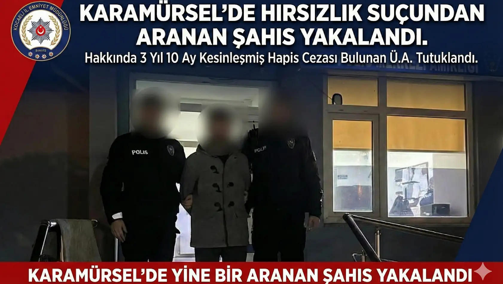 Karamürsel'de bir aranan şahıs daha yakalandı!