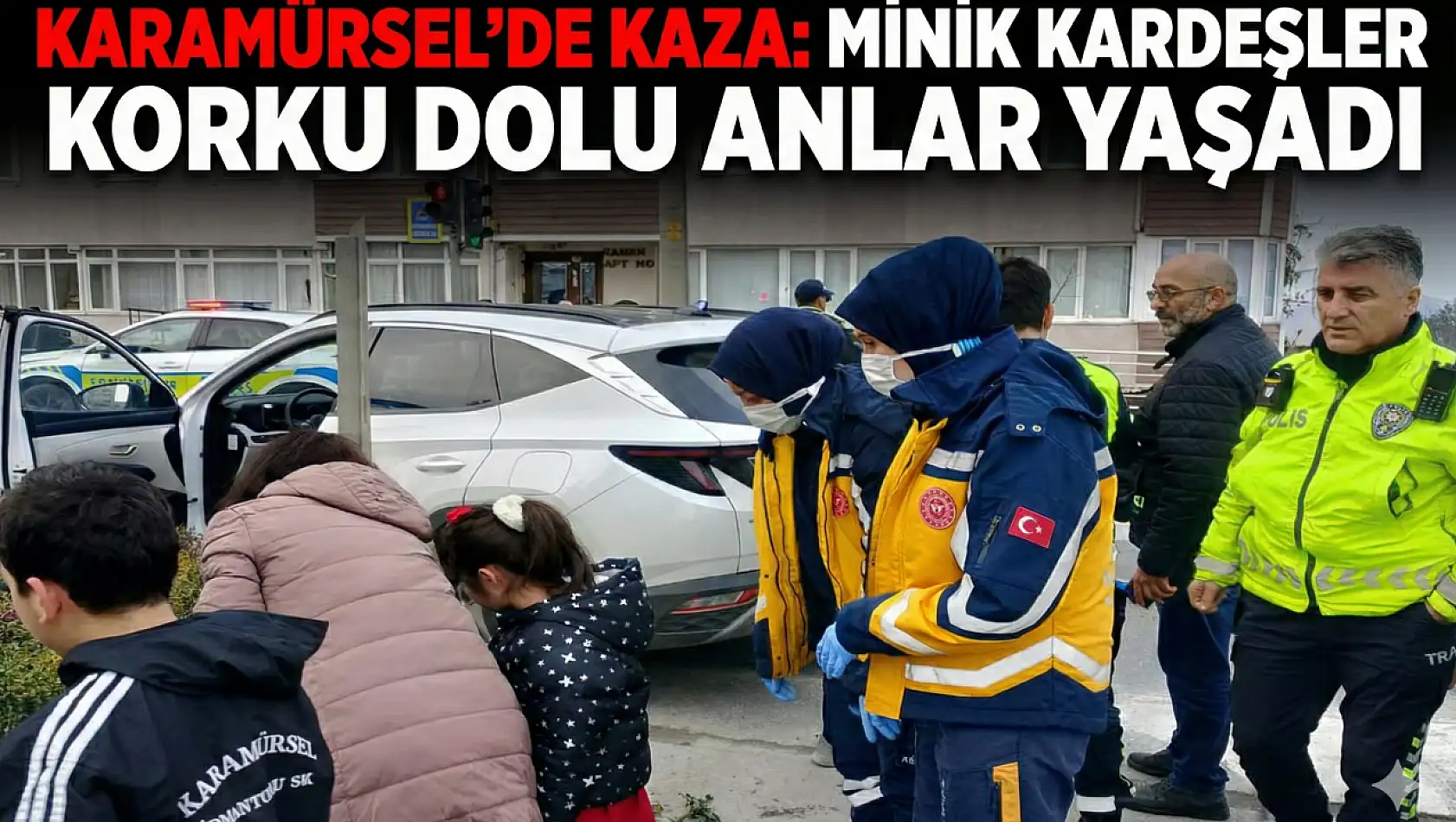 Karamürsel'de Korkutan Kaza: Araçtaki İki Kardeşe