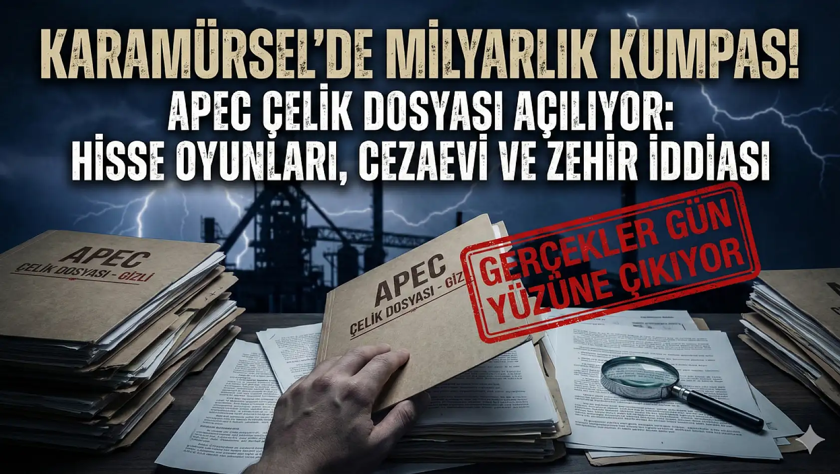 ​KARAMÜRSEL'DE MİLYARLIK KUMPAS!