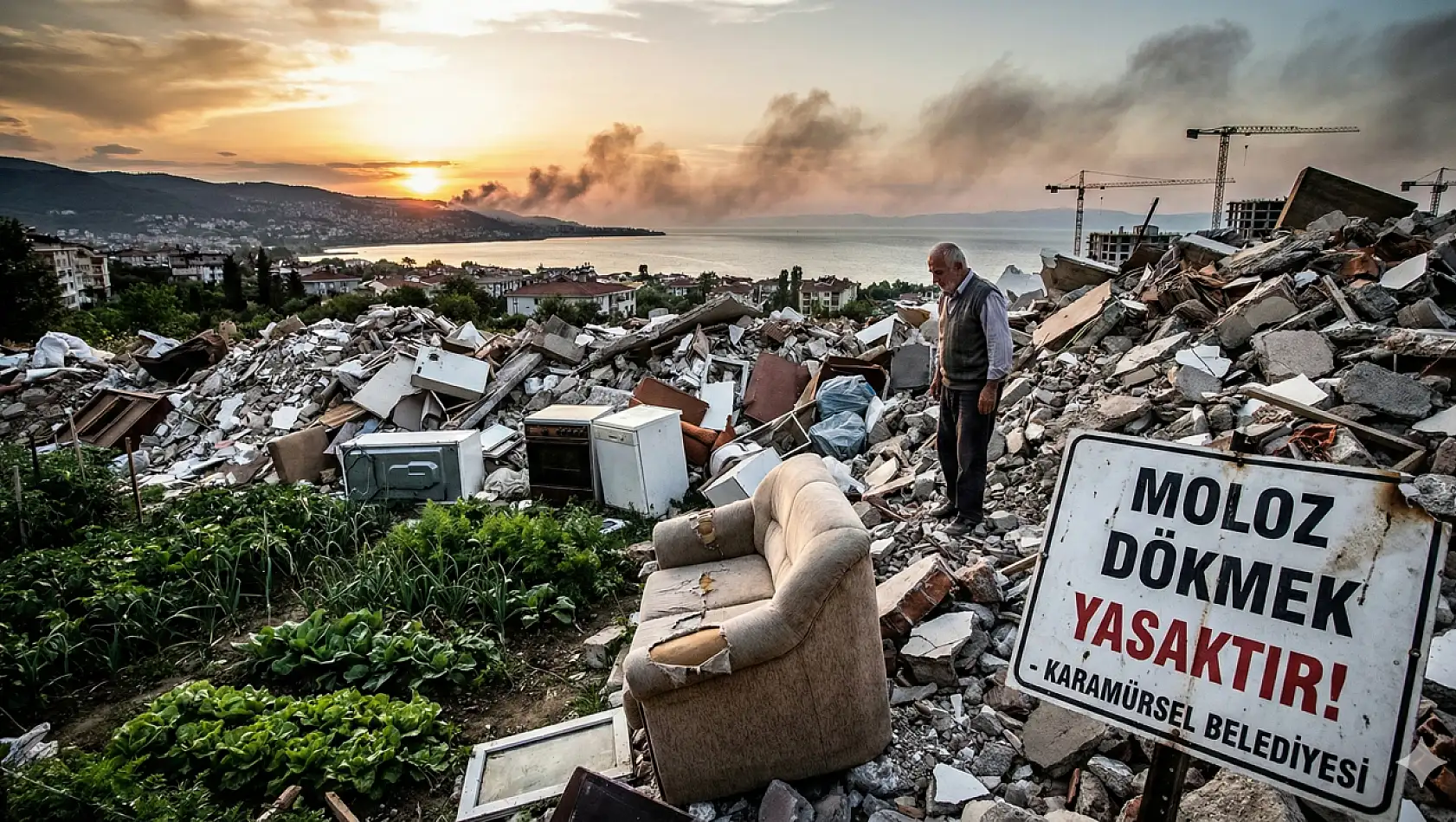 ​KARAMÜRSEL'DE 'MOLOZ' İSYANI