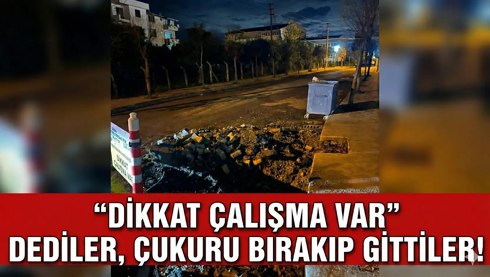 KARAMÜRSEL'DE ÖĞRENCİ YOLU MU, KÖSTEBEK YUVASI MI? VELİLER İSYANDA