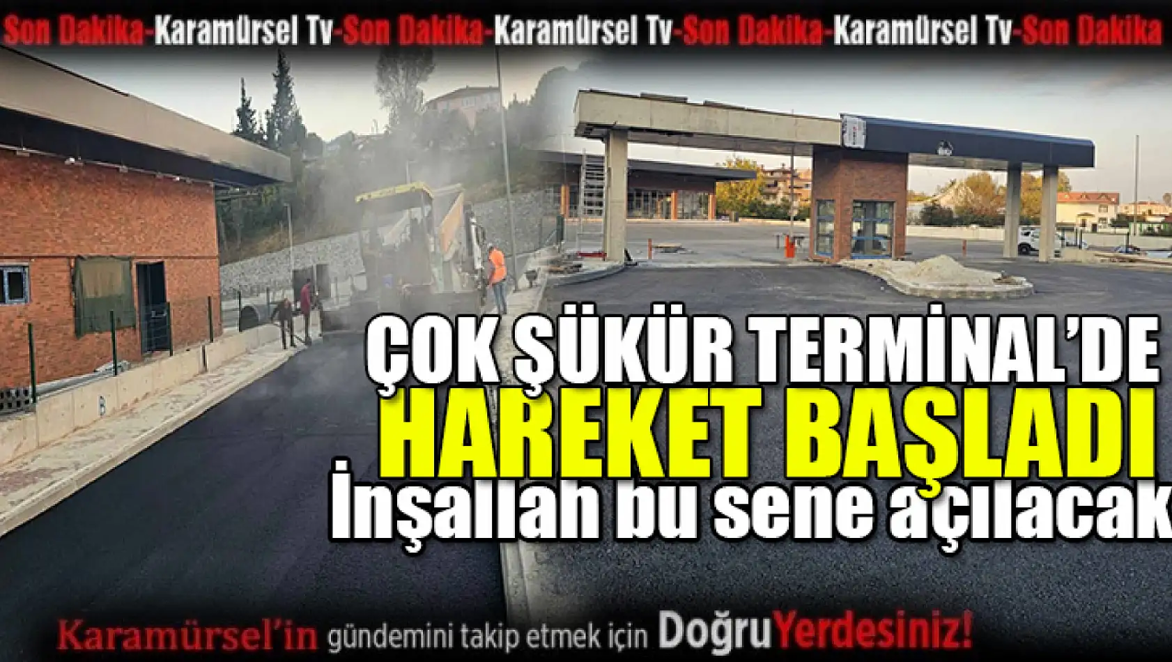 Karamürsel'e Yeni Otobüs Terminali Kazandırılıyor