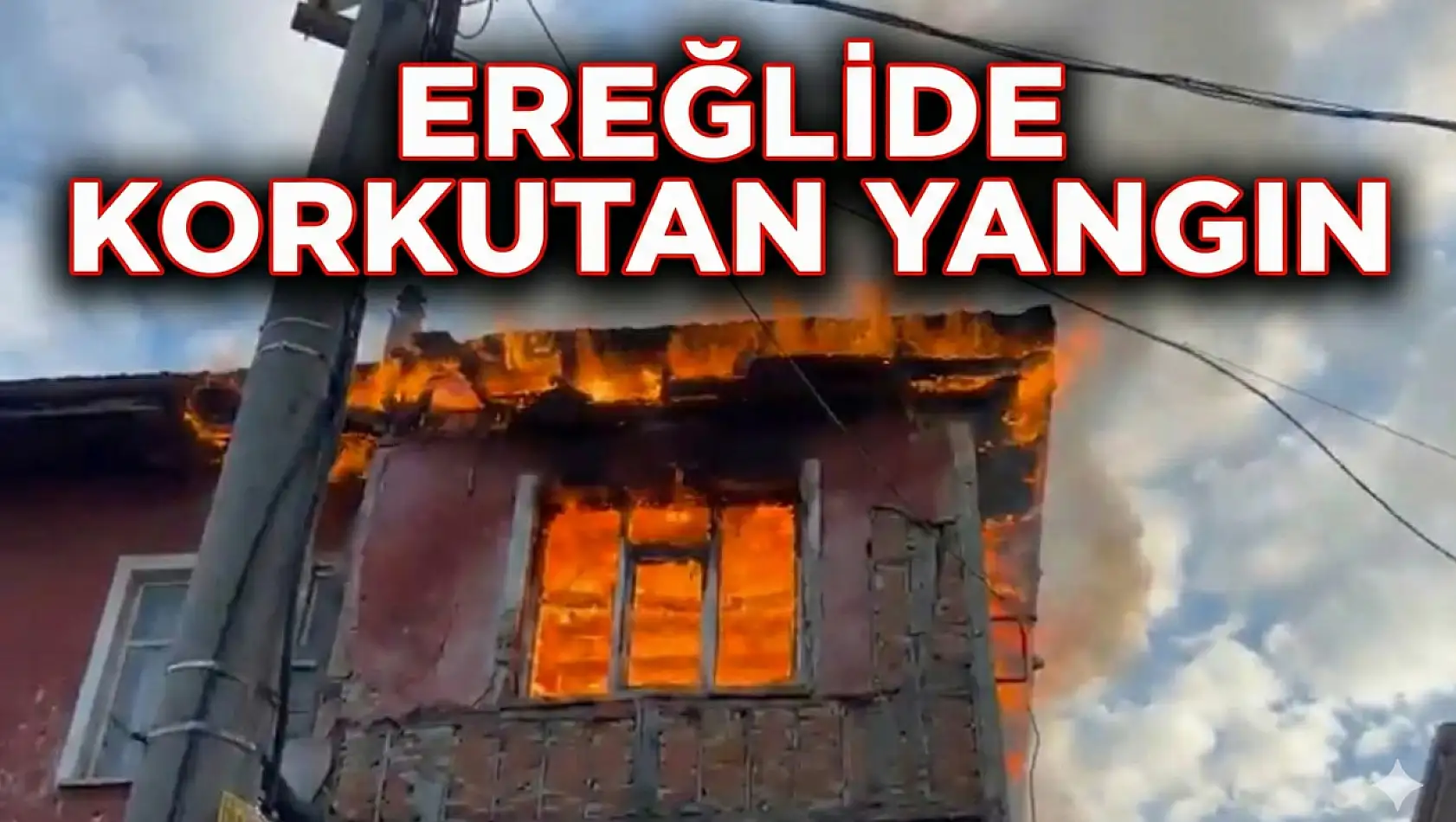 Karamürsel Ereğli'de Yangın Paniği