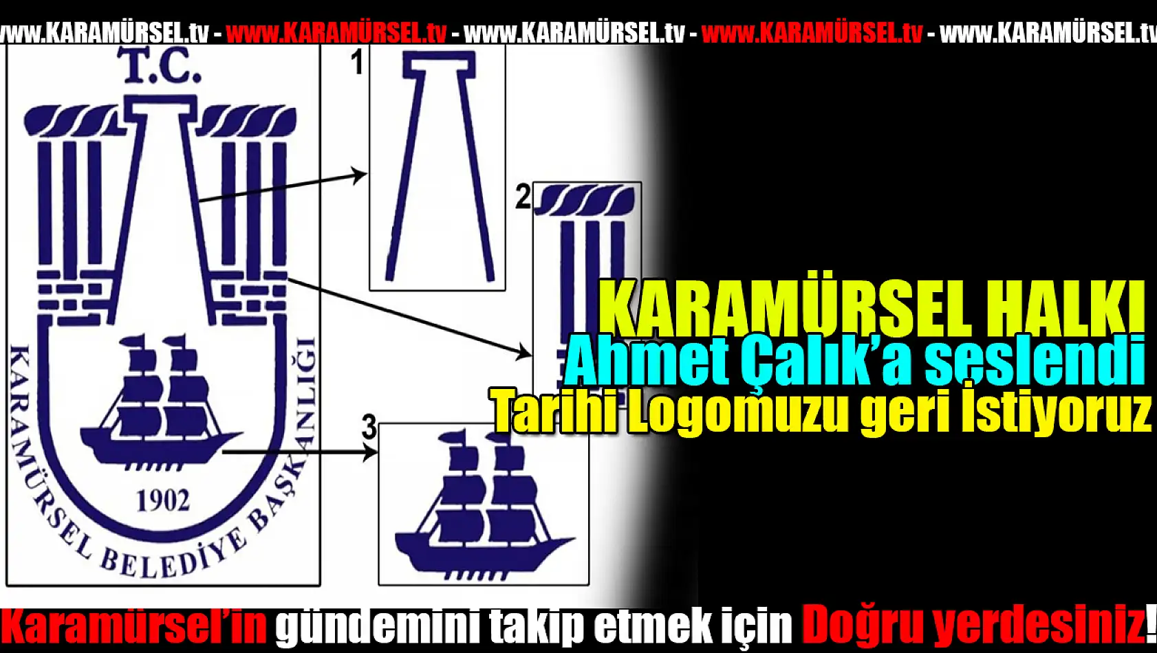 Karamürsel Halkı Tarihi Logosunu Geri İstiyor