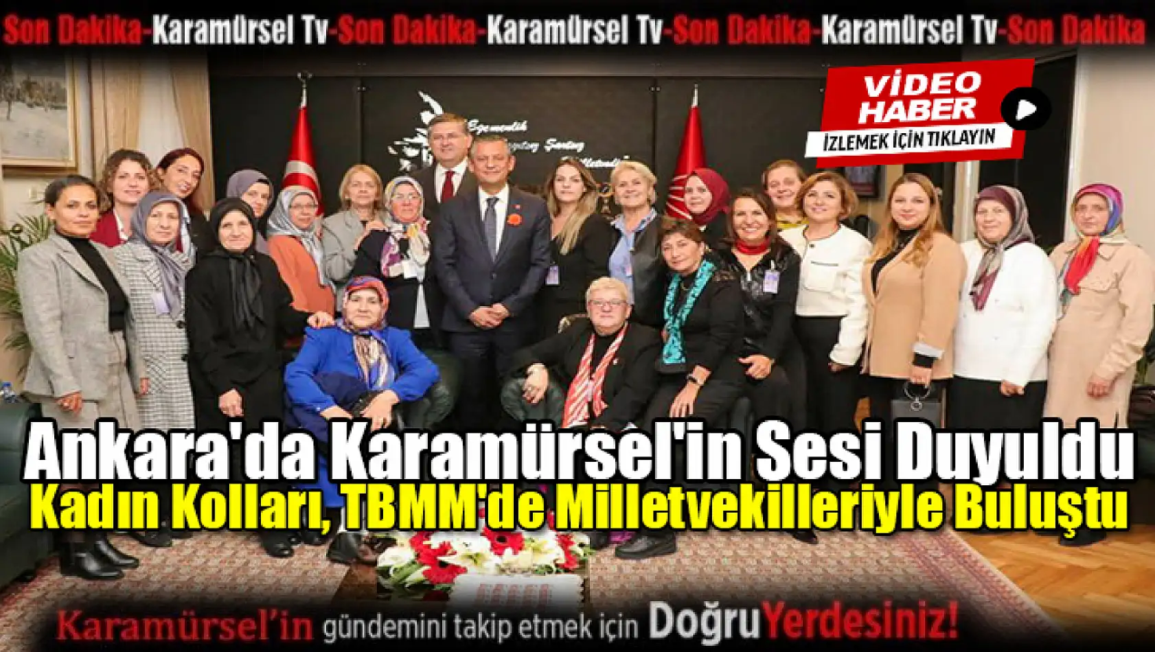 Karamürsel Kadın Kolları, TBMM'de Milletvekilleriyle Buluştu