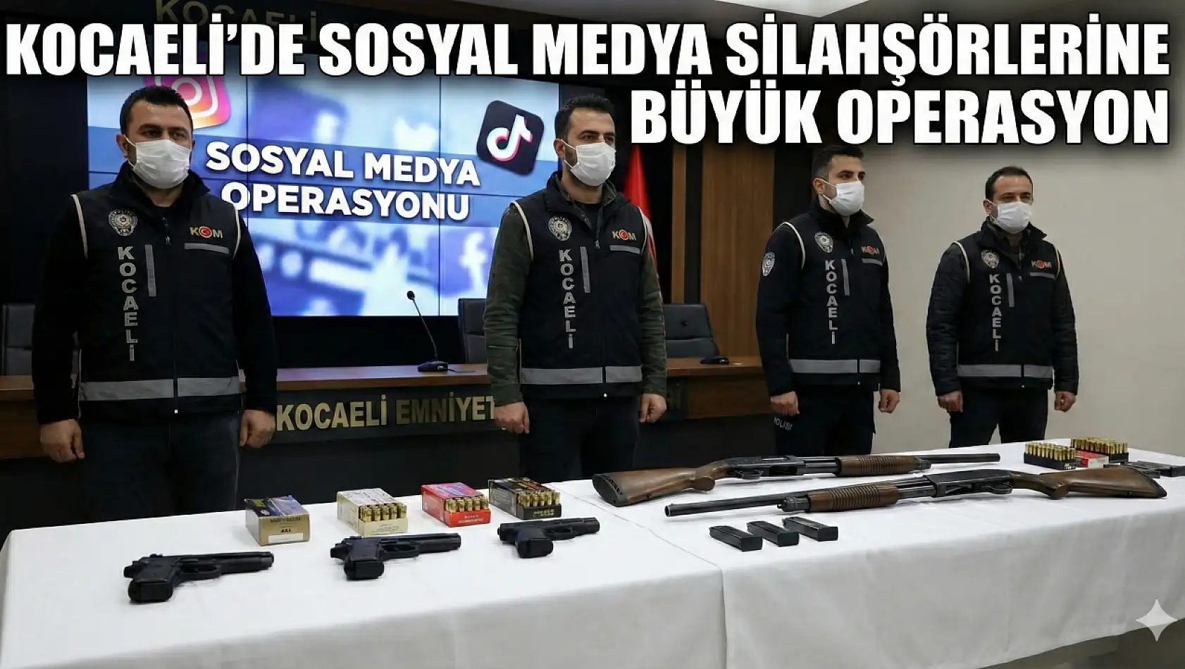 Kocaeli'de 'Sanal Suç' Operasyonu! Çok sayıda gözaltı var!