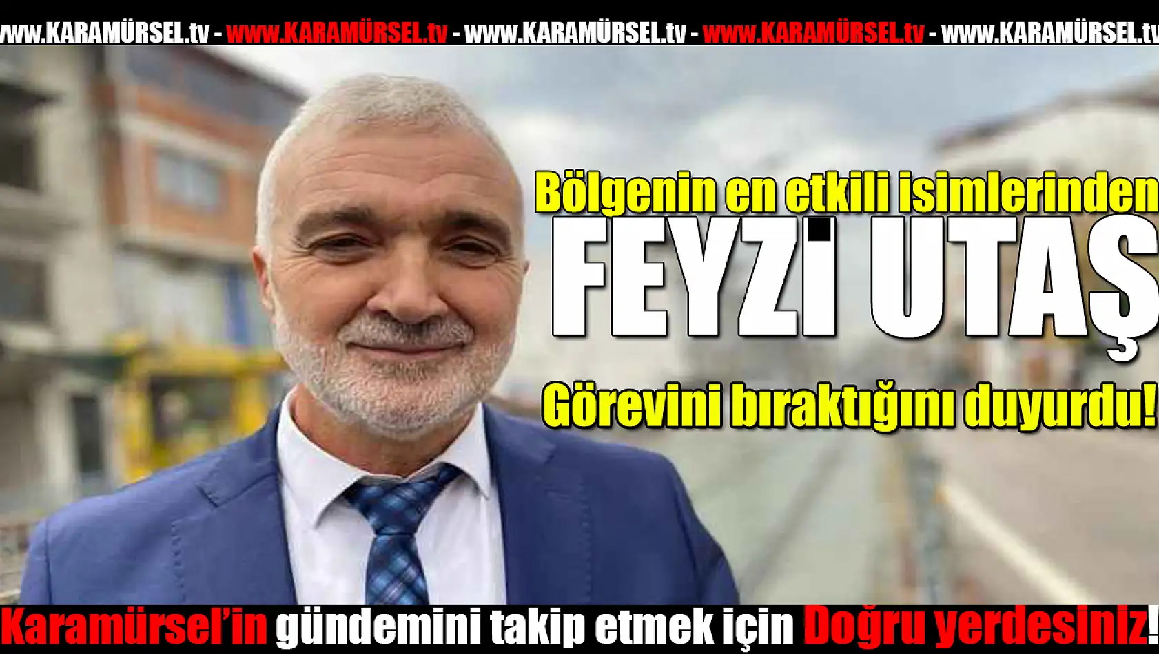 Şube Başkanı Feyzi Utaş Görevini Bıraktı!