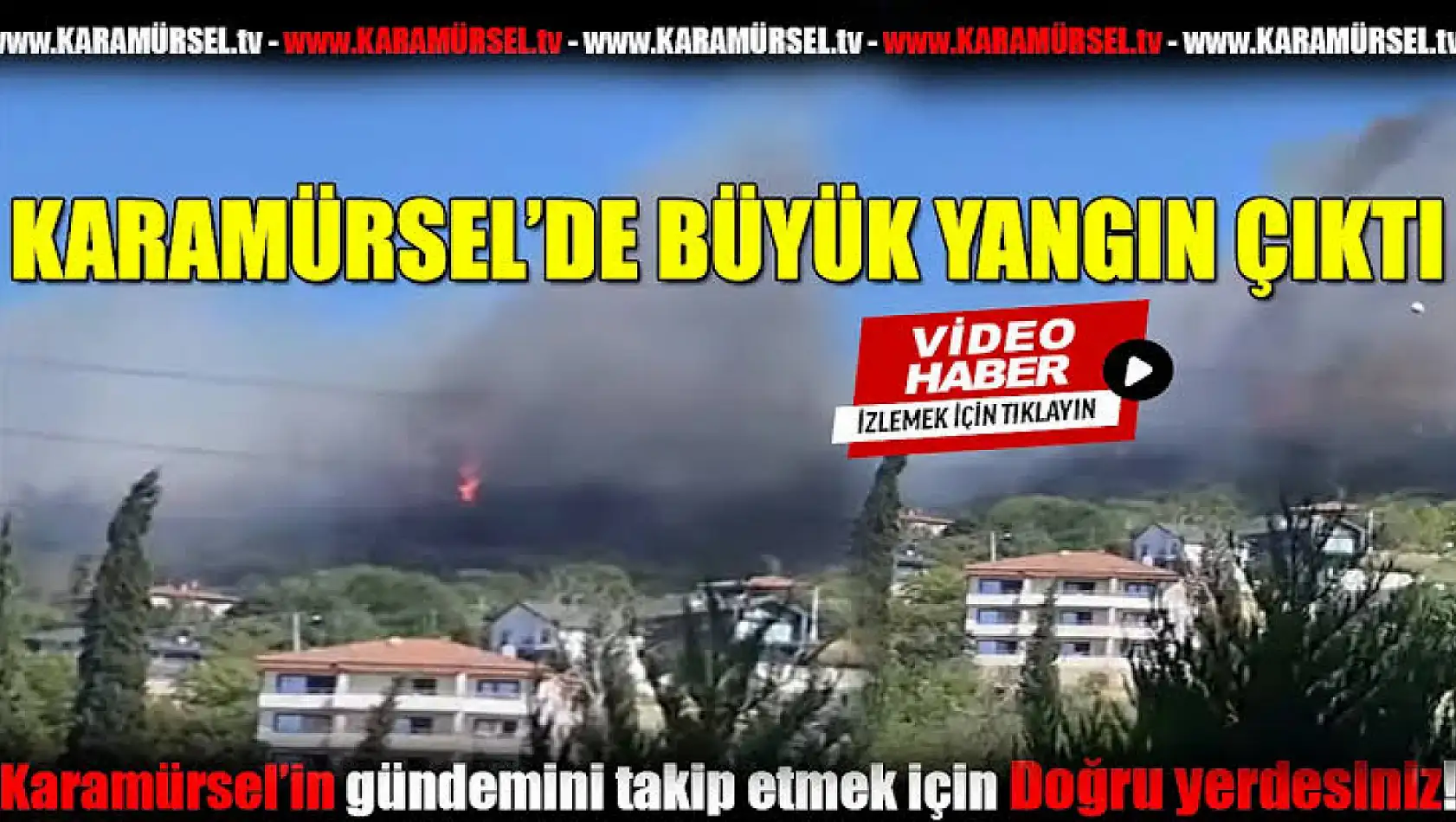 Yangın saatlerdir kontrol altına alınamıyor