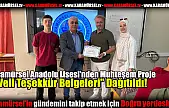 Karamürsel Anadolu Lisesi'nden muhteşem Proje