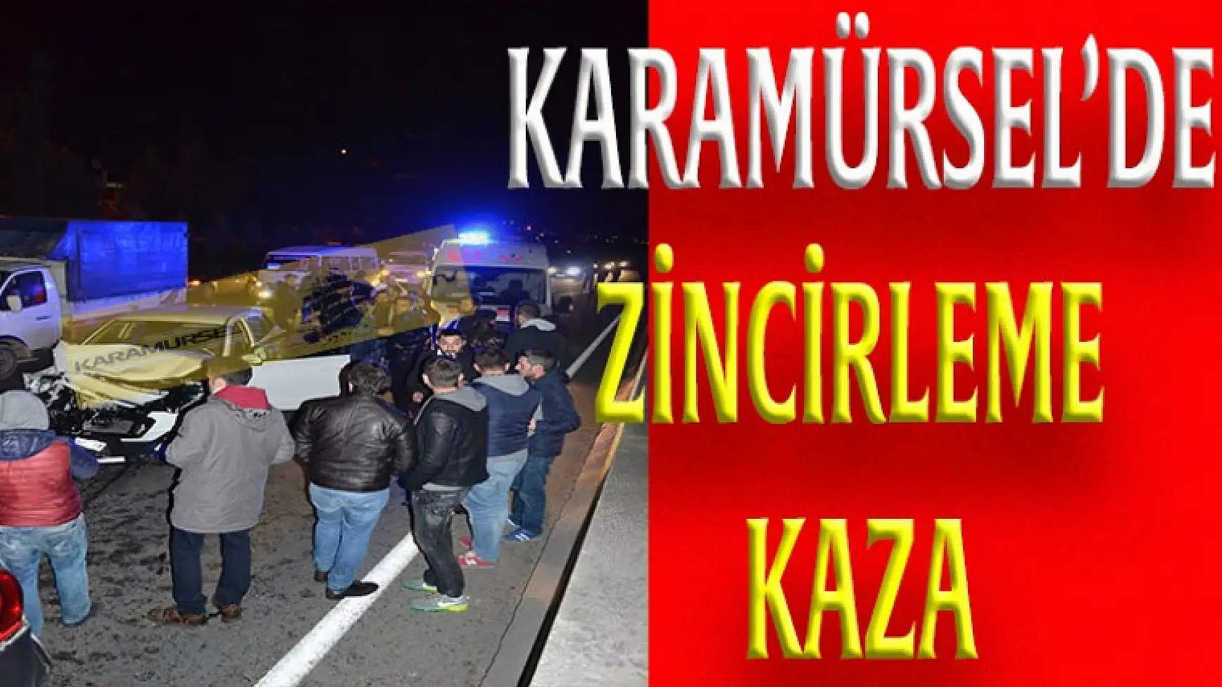 Son Dakika Asker uğurlama konvoyu kaza yaptı