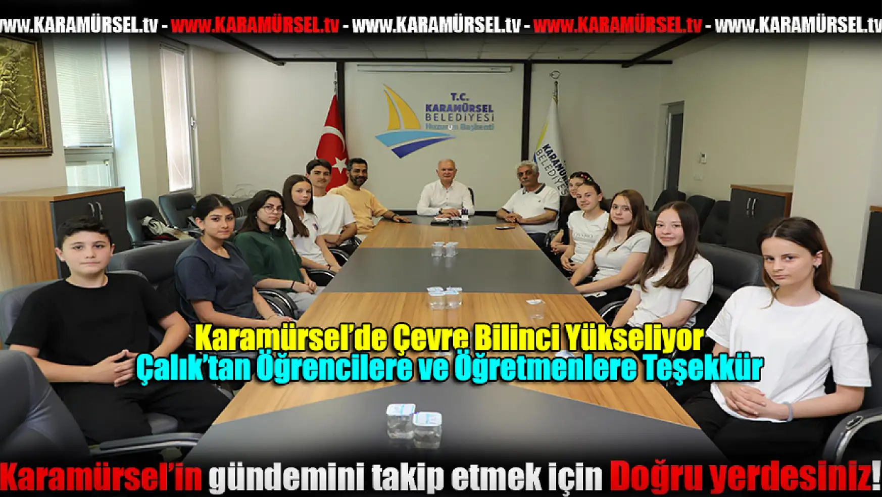Karamürsel'de Çevre Bilinci Yükseliyor