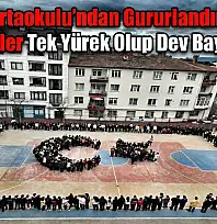 Atatürk Ortaokulu'ndan Gururlandıran Tablo!