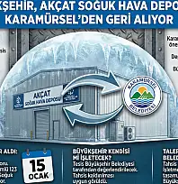Büyükşehir, Akçat Soğuk Hava Deposu'nu Karamürsel'den Geri Alıyor