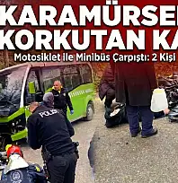 Çamçukur Yolunda Korkutan Kaza: 2 Yaralı!