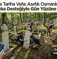 Karamürsel'de Asırlık Osmanlı Mezarları Gün Yüzüne Çıkıyor
