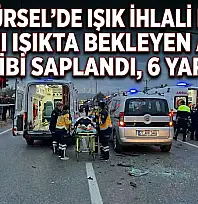 Karamürsel'de Işık İhlali Kazası: 6 Yaralı Kocaeli