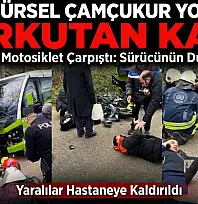 Karamürsel'de Korkutan Kaza: Motosiklet Sürücüsü ağır yaralı!
