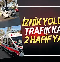 Karamürsel'de Trafik Kazası: 2 Yaralı