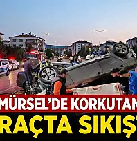 Karamürsel'de Trafik Kazası: Araçta 1 kişi Sıkıştı